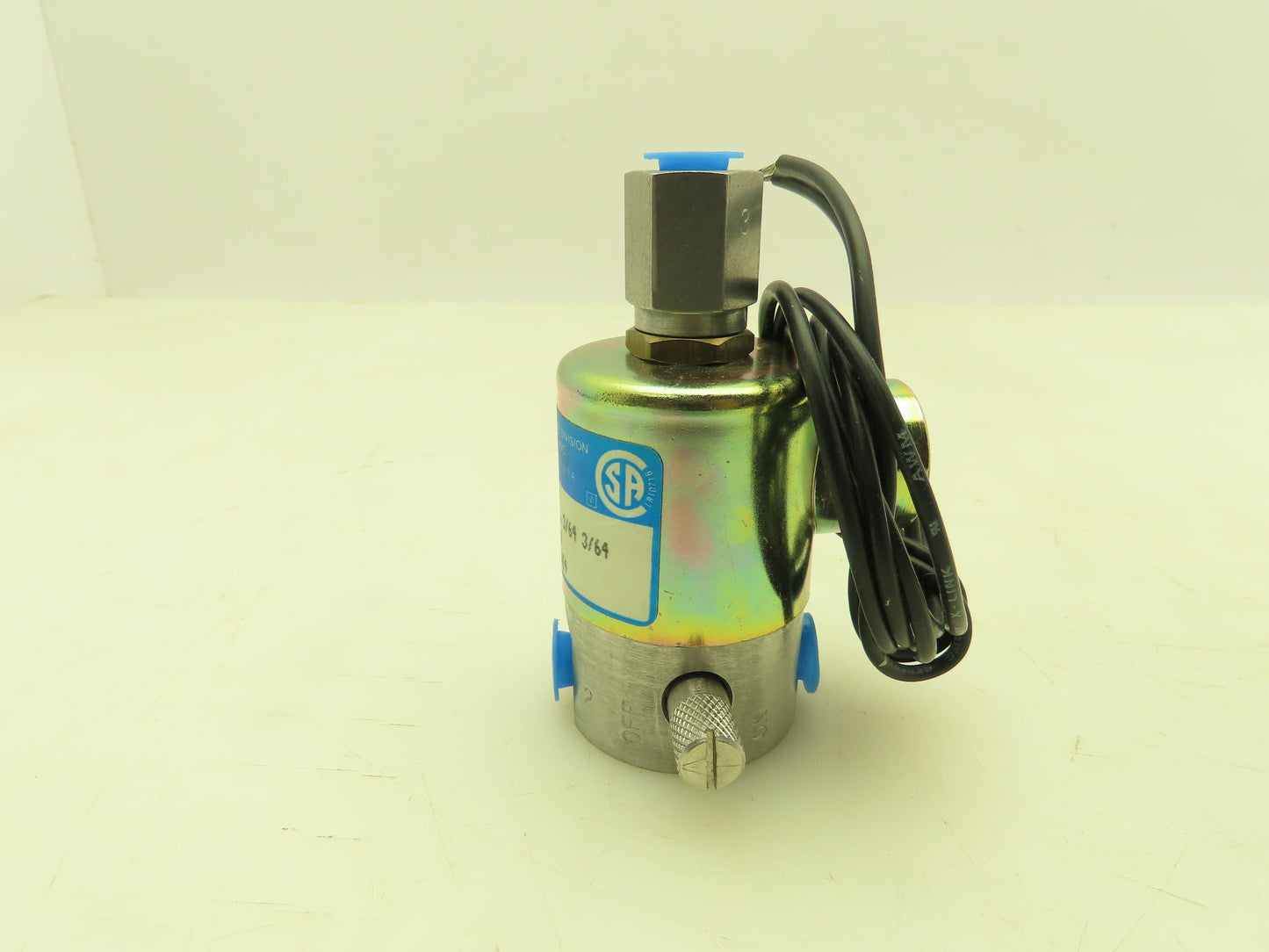 Honeywell Skinner V54LR1150 Solenoid Valve 3-Way NC 120V 150 PSI 1/8" NPT
