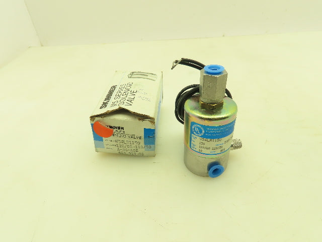 Honeywell Skinner V54LR1150 Solenoid Valve 3-Way NC 120V 150 PSI 1/8" NPT