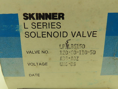 Honeywell Skinner LP5LB5150 Solenoid Valve 3-Way NO 120V 10-150 PSI 3/4" NPT