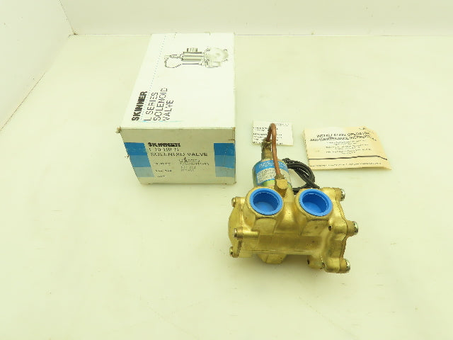 Honeywell Skinner LP5LB5150 Solenoid Valve 3-Way NO 120V 10-150 PSI 3/4" NPT