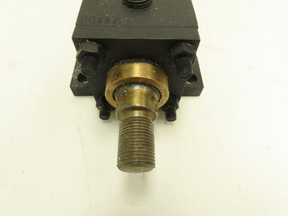 Atlas ASL Pneumatic Air Cylinder 2" Bore 12" Stroke 250 PSI Foot Mount