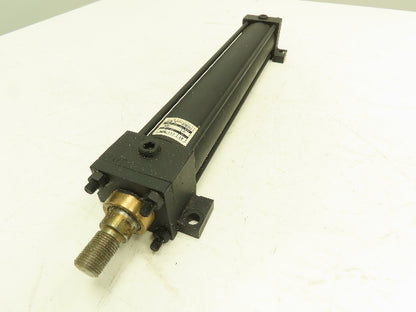 Atlas ASL Pneumatic Air Cylinder 2" Bore 12" Stroke 250 PSI Foot Mount