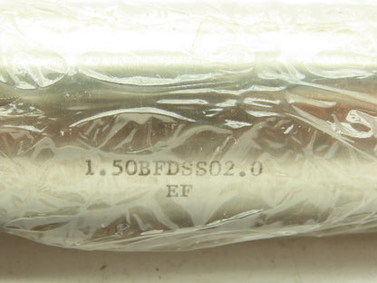 Atlas 1.50BFDSS02.0 Stainless Pneumatic Air Cylinder 1.5" Bore 2" Stroke  (2)pcs