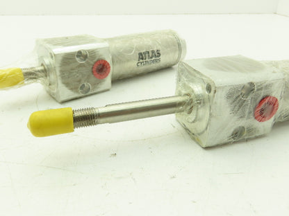 Atlas 1.50BFDSS02.0 Stainless Pneumatic Air Cylinder 1.5" Bore 2" Stroke  (2)pcs