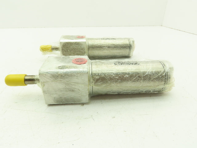 Atlas 1.50BFDSS02.0 Stainless Pneumatic Air Cylinder 1.5" Bore 2" Stroke  (2)pcs