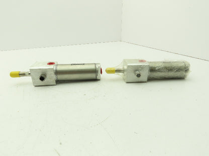Atlas 1.50TFDSS02.0 Stainless Pneumatic Air Cylinder 1.5" Bore 2" Stroke  (2)pcs