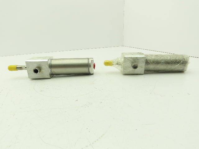 Atlas 1.50TFDSS02.0 Stainless Pneumatic Air Cylinder 1.5" Bore 2" Stroke  (2)pcs
