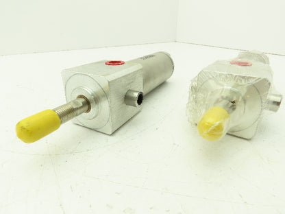 Atlas 1.50TFDSS02.0 Stainless Pneumatic Air Cylinder 1.5" Bore 2" Stroke  (2)pcs