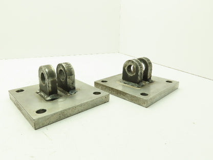 Atlas Cylinder Stainless Clevis Cap Mounting Plate  -Lot of 2