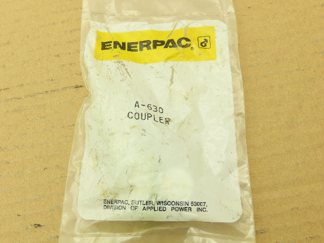 Enerpac A-630 Hydraulic Quick Connect Hose Coupler 1/4" NPT 10,000 PSI