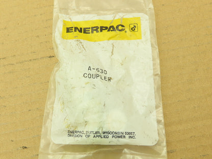 Enerpac A-630 Hydraulic Quick Connect Hose Coupler 1/4" NPT 10,000 PSI