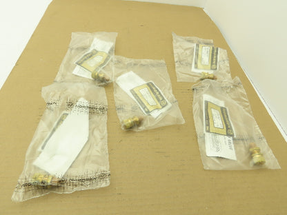 Norgren 16-004-007 Brass Pressure Relief Valve Fitting 1/8" NPT  -Lot of 5