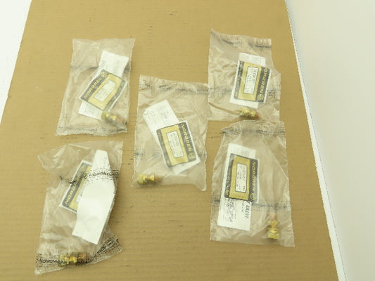 Norgren 16-004-007 Brass Pressure Relief Valve Fitting 1/8" NPT  -Lot of 5