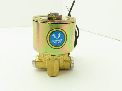 Honeywell Skinner R2H6LB21001 Solenoid Valve 2-Way NC 12VDC 5-1000 PSI 1/4" NPT