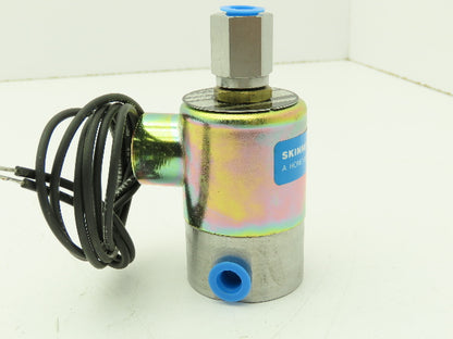 Honeywell Skinner V5L30030 Solenoid Valve 3-Way NC 120V 400 PSI 1/8" NPT