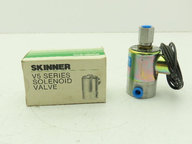 Honeywell Skinner V5L30030 Solenoid Valve 3-Way NC 120V 400 PSI 1/8" NPT