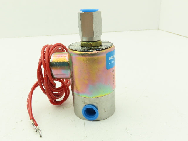 Honeywell Skinner V5D34390 Solenoid Valve 3-Way NC 120V 400 PSI 1/4" NPT