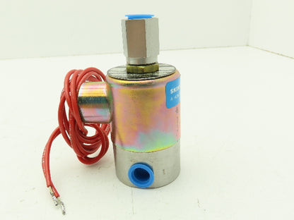 Honeywell Skinner V5D34390 Solenoid Valve 3-Way NC 120V 400 PSI 1/4" NPT