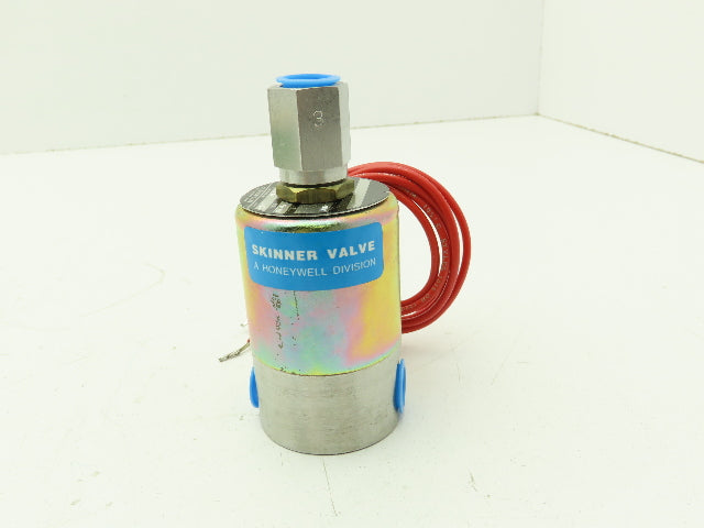Honeywell Skinner V5D34390 Solenoid Valve 3-Way NC 120V 400 PSI 1/4" NPT
