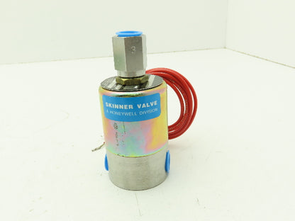 Honeywell Skinner V5D34390 Solenoid Valve 3-Way NC 120V 400 PSI 1/4" NPT