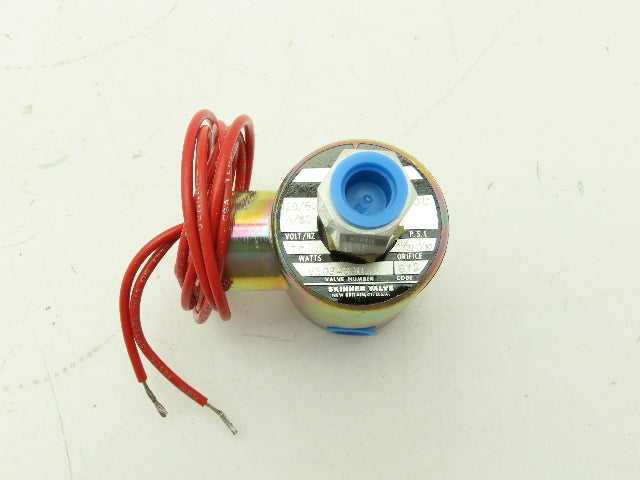 Honeywell Skinner V5D34390 Solenoid Valve 3-Way NC 120V 400 PSI 1/4" NPT