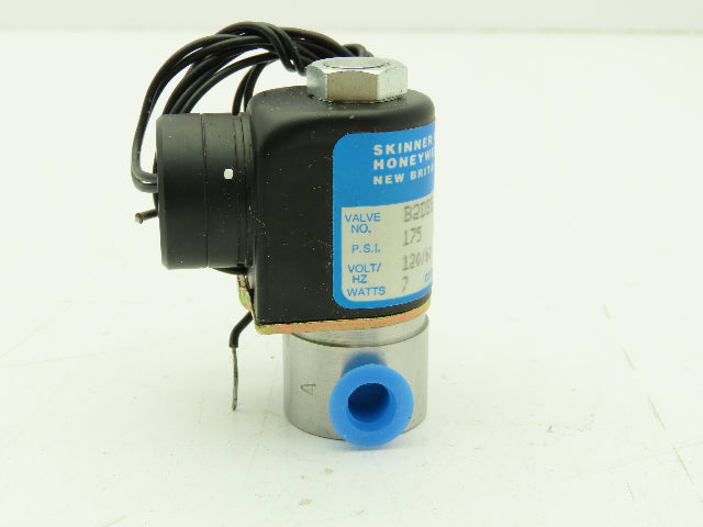 Honeywell Skinner B2DBE1175N Solenoid Valve 2-Way NC 120V 175 PSI 1/8" NPT