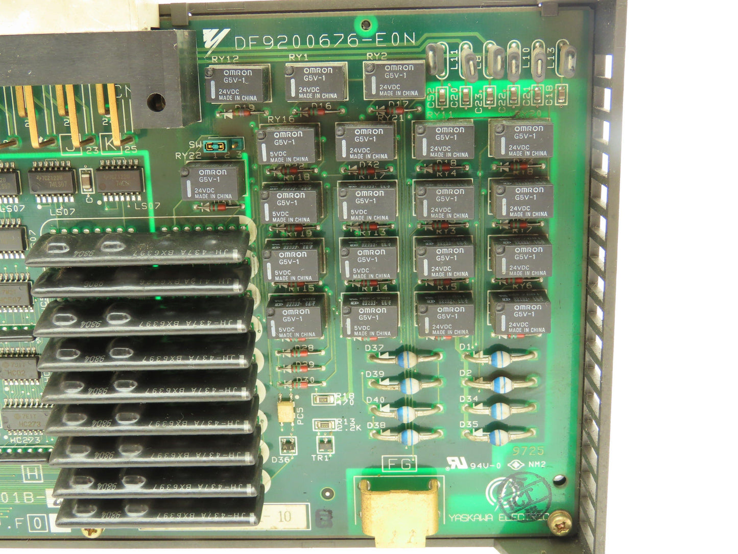Yaskawa Electric JANCD-MRY01B-2 Rev. F Robot Controller Card