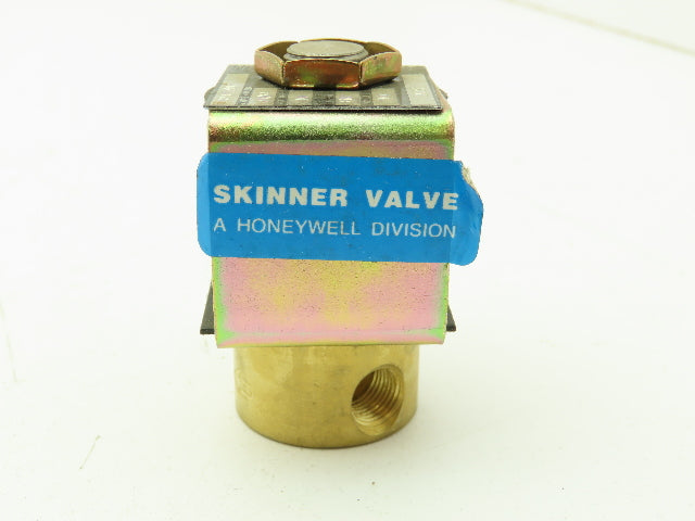 Honeywell Skinner C2J1140Y Solenoid Valve 2-Way NC 120V 90 PSI 1/8" NPT
