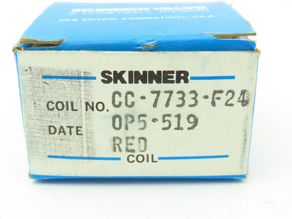 Honeywell Skinner CC-7733-F24 Valve Solenoid Coil 1/2" ID 120V 60Hz