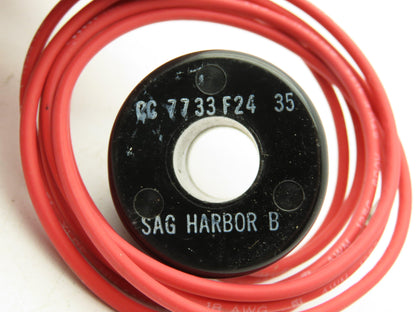 Honeywell Skinner CC-7733-F24 Valve Solenoid Coil 1/2" ID 120V 60Hz