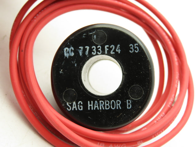 Honeywell Skinner CC-7733-F24 Valve Solenoid Coil 1/2" ID 120V 60Hz