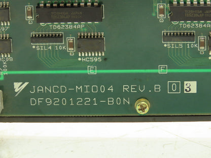 Yaskawa Electric JANCD-MIO04 Rev. B03 DF9201221-B0N Robot Controller Card