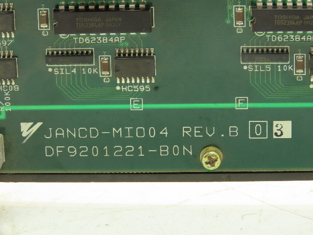 Yaskawa Electric JANCD-MIO04 Rev. B03 DF9201221-B0N Robot Controller Card