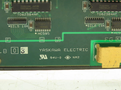 Yaskawa Electric JANCD-MIO04 Rev. B03 DF9201221-B0N Robot Controller Card