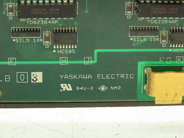 Yaskawa Electric JANCD-MIO04 Rev. B03 DF9201221-B0N Robot Controller Card