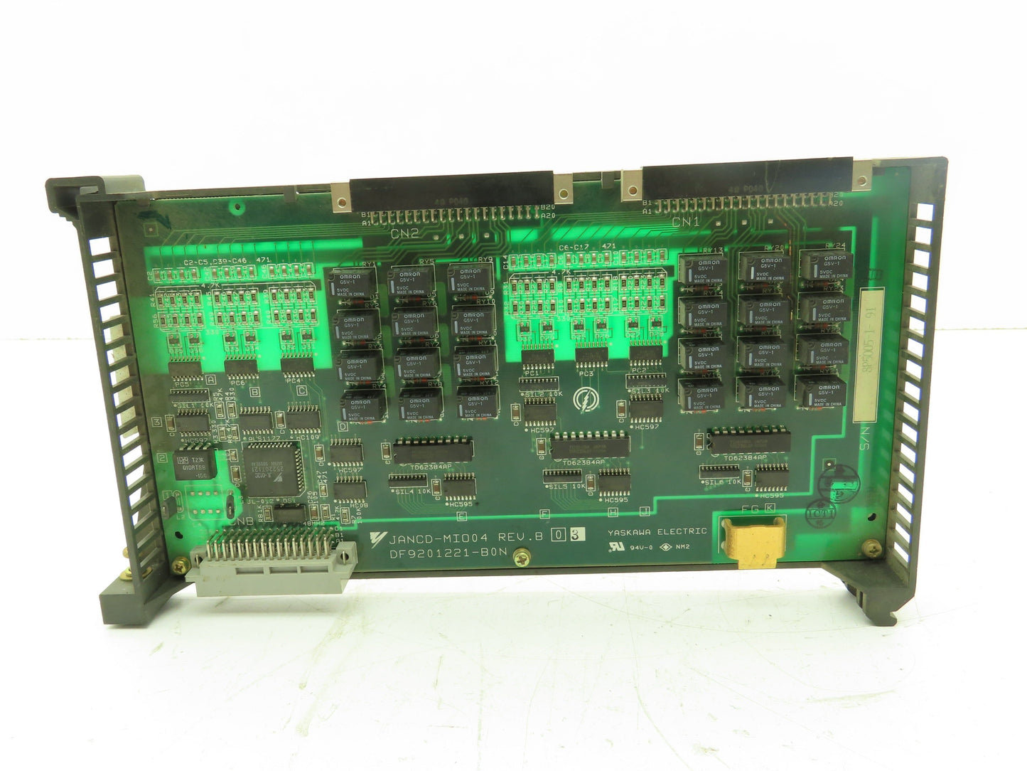 Yaskawa Electric JANCD-MIO04 Rev. B03 DF9201221-B0N Robot Controller Card