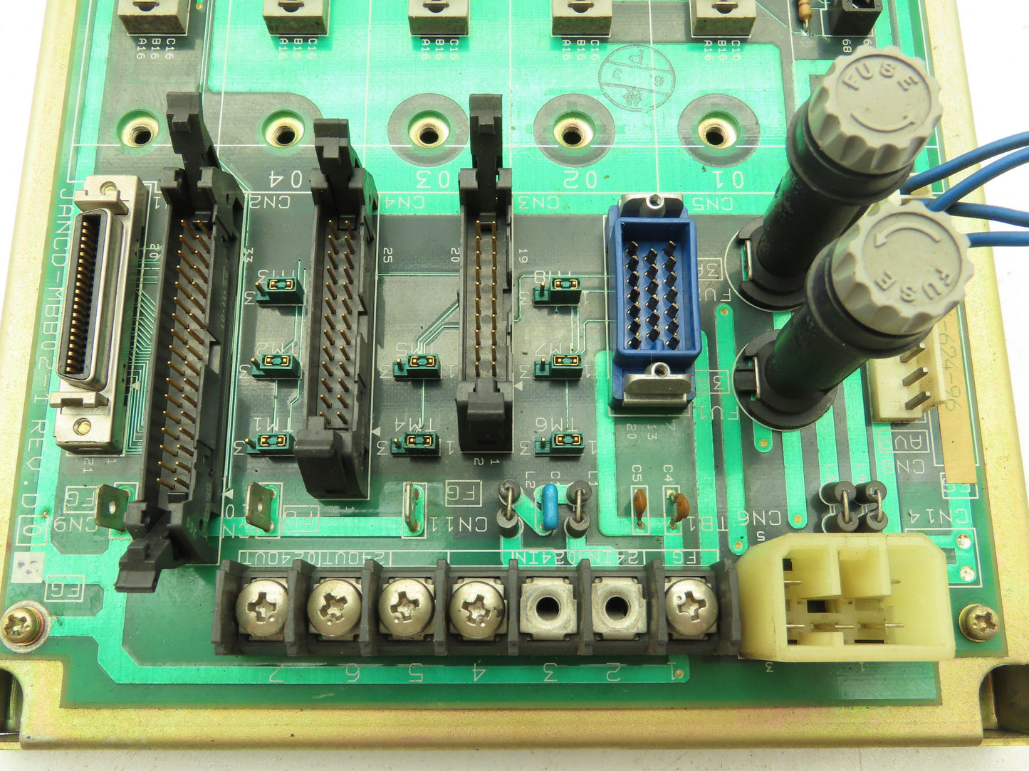 Yaskawa Electric JZNC-MRK09-2 Robot Controller Back Panel