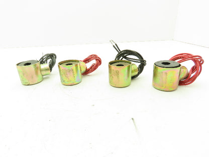 Honeywell Skinner V5631-F24 Valve Solenoid Coil 1/2" ID 120V 60Hz Lot of 4