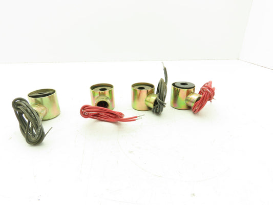 Honeywell Skinner V5631-F24 Valve Solenoid Coil 1/2" ID 120V 60Hz Lot of 4