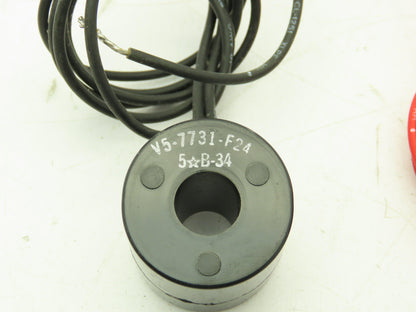 Honeywell Skinner V57731F24 Sag Harbor Valve Solenoid Coil 1/2" ID Lot of 4