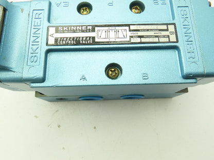 Honeywell Skinner S4L0KFX5 Directional Control Spool Valve 5 Port 3 Pos 3/4" NPT