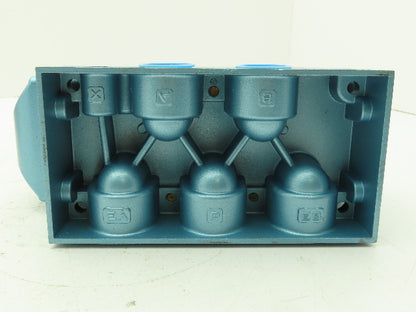 Honeywell Skinner S4L0KFX5 Directional Control Spool Valve 5 Port 3 Pos 3/4" NPT