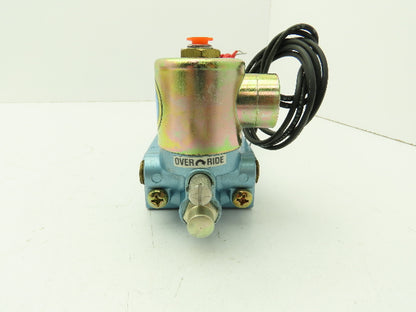 Honeywell Skinner S3RRGBL3 Directional Control Spool Valve 120V 5 Port 3 Pos 3/8