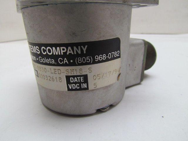 BEI Motion Systems H25D-SS-8000-M5-ABZC-8830-LED-SM18-S P/N 924-01005-634