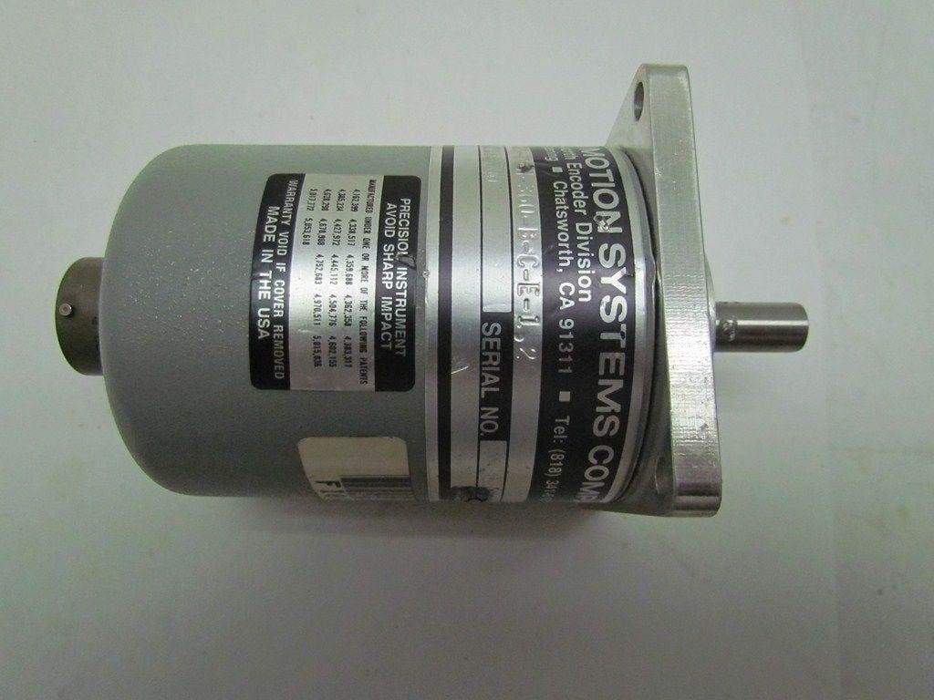 BEI Motion Systems K25-P-H-360-B-C-E-1.2 Rotary Encoder w/o No. 5231-000