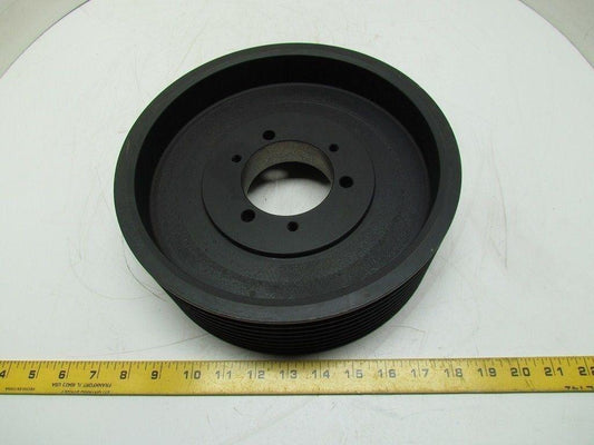 Gates 8-3V10.60 SF 8-Groove Pulley Sheave 3V V-Belt 10.60" OD QD SF Bushing
