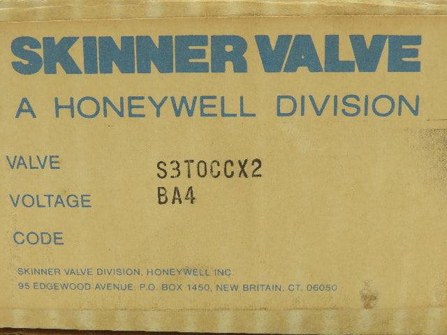 Honeywell Skinner S3T0CCX2 Directional Control Valve Pneumatic Air Foot Pedal