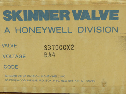 Honeywell Skinner S3T0CCX2 Directional Control Valve Pneumatic Air Foot Pedal