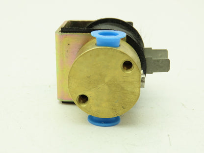 Honeywell Skinner C2JX194 Brass Solenoid Valve 2-Way NC 120V 90 PSI 1/8" NPT