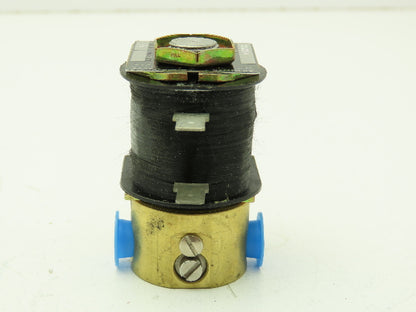 Honeywell Skinner C2JX194 Brass Solenoid Valve 2-Way NC 120V 90 PSI 1/8" NPT